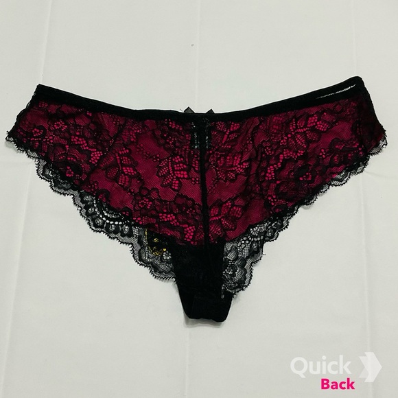 M - NWT 3 pcs Floral Lace Low-Rise Panties - Picture 5 of 6